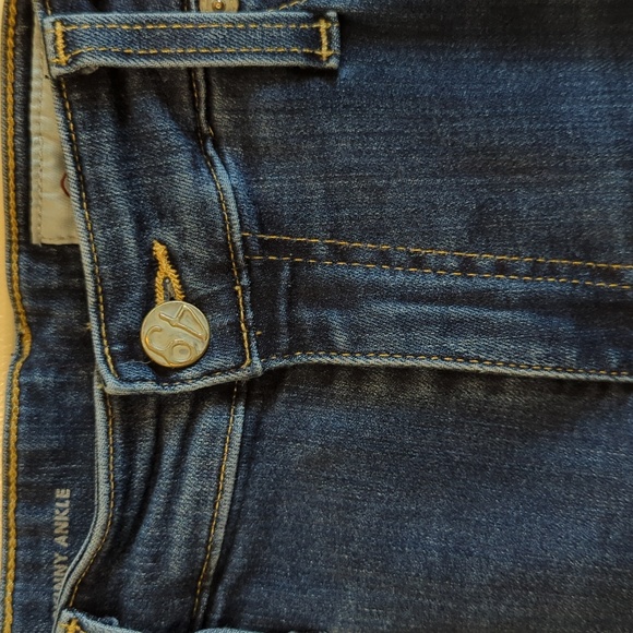 AG-ED Denim The Farrah Skinny Ankle High Rise Jeans Sz 28R - Picture 13 of 14